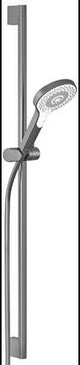 KLUDI DIVE Brause-Set Dive X 3S 900 mm Chrom – Handbrause mit 3 Strahlarten und 1600 mm Schlauch