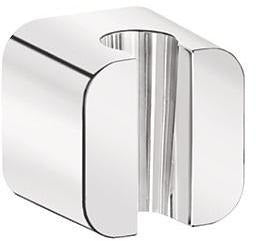 KLUDI A-QA Wand-Brausehalter aus Messing, chrom, starre Wandmontage mit verdeckter Befestigung