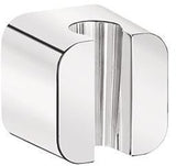 KLUDI A-QA Wand-Brausehalter aus Messing, chrom, starre Wandmontage mit verdeckter Befestigung