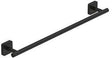 KLUDI VELA S Handtuchhalter 450 mm mattschwarz – Wandmontage, Stahl, verdeckte Befestigung