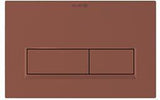 KLUDI UNIFIX Betätigungsplatte Eckig 244 x 160 mm Chrom – 2-Mengen-Spülung, Frontbedienung