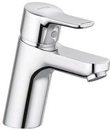 KLUDI PURE&EASY Waschtisch-Einhandmischer 70 ohne Ablaufgarnitur, chrom – 1-Loch-Montage, PCA-Strahlregler