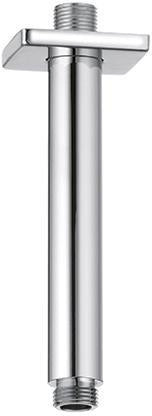 KLUDI A-QA Deckenauslass 150 mm eckige Rosette chrom – DN 15, G 1/2