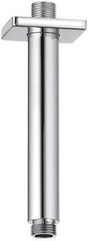 KLUDI A-QA Deckenauslass 150 mm eckige Rosette chrom – DN 15, G 1/2