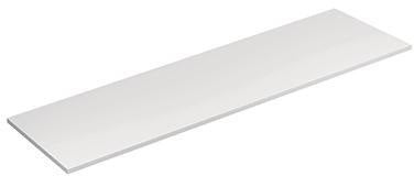 KLUDI ICOS Deckplatte 180,8 cm mattweiß – Rechteckige Abdeckplatte aus MDF