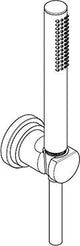 KLUDI NOVA FONTE Classic Wannen- und Brauseset 1S chrom – Handbrause mit Antikalksystem und 1250 mm Schlauch