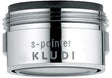 KLUDI Ersatzteil S-Pointer 6 L/min PCA Luftsprudler M24x1 chrom – Sanitär-Zubehör