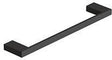 KLUDI VELA C Handtuchhalter 330 mm mattschwarz – Wandmontage, verdeckte Befestigung