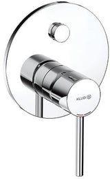 KLUDI BOZZ Unterputz-Wannen- und Brause-Einhandmischer mit Push&Switch, Chrom