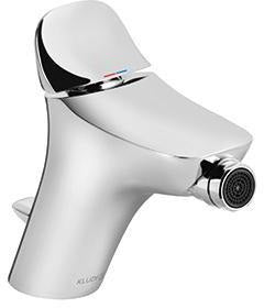 KLUDI AMBA Bidet-Einhandmischer DN 15 – Chrom, mit Ablaufgarnitur und Temperaturbegrenzung