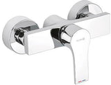 KLUDI ZENTA SL Brause-Einhandmischer DN 15 – Chrom, Wandmontage, Temperaturbegrenzung