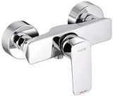 KLUDI PURE & STYLE Brause-Einhandmischer eigensicher chrom – Wandmontage, DN 15