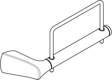 KLUDI AMBA Toilettenpapierhalter chrom – Wandmontage, Metall verchromt, inkl. Befestigungsmaterial