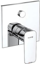KLUDI PURE&STYLE Unterputz-Wannenfüll- und Brause-Einhandmischer Set mit Funktionseinheit, Chrom