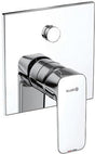 KLUDI PURE&STYLE Unterputz-Wannenfüll- und Brause-Einhandmischer Set mit Funktionseinheit, Chrom