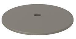 KLUDI TASSO 90 Ablaufgarnitur Feinbau-Set für 21091 Matt Dove – Kunststoff, 116 mm