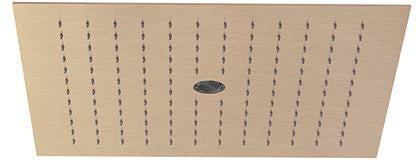 KLUDI ASANA Kopfbrause 440 x 440 mm mit 2 Strahlarten – Chrom, Regen- und Laminarstrahl
