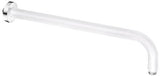 KLUDI A-QA Brausearm 250 mm Chrom – starrer Wand-Brausearm mit Rosette