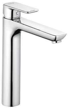 KLUDI PURE & STYLE Waschtisch-Einhandhebelmischer DN 10 mattschwarz – 1-Loch Montage, ohne Ablaufgarnitur