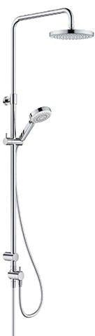 KLUDI DIVE S Dual Shower System DN 15 mit Hand- und Kopfbrause, chrom