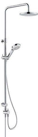 KLUDI DIVE S Dual Shower System DN 15 mit Hand- und Kopfbrause, chrom