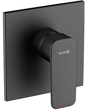 KLUDI PURE&STYLE Unterputz-Brause-Einhandmischer Feinbau-Set mit Funktionseinheit Chrom