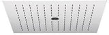 KLUDI ASANA Kopfbrause 440 x 440 mm mit 2 Strahlarten – Chrom, Regen- und Laminarstrahl