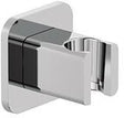 KLUDI A-QA Wand-Brausehalter softedge starr Chrom mit verdeckter Befestigung