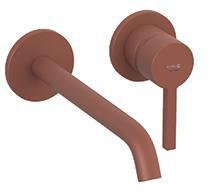 KLUDI NOVA FONTE Pura Waschtisch-Wand-Einhandmischer 220 Brushed Gold