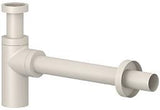 KLUDI DESIGN Flaschen-Geruchverschluss Matt Dove – Messing Flaschensiphon G1 1/4 für Waschtische