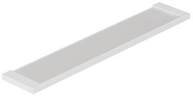 KLUDI VELA C Glasablage Chrom – 60 cm Sicherheitsglas mit verdeckter Wandmontage