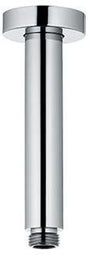 KLUDI A-QA Deckenauslass 150 mm chrom – Brausearm für Deckenmontage mit Rosette