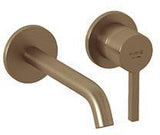 KLUDI NOVA FONTE Pura Waschtisch-Wand-Einhandmischer 180 Brushed Gold