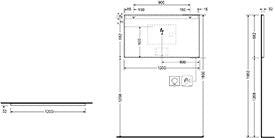 KLUDI LUMA LED-Spiegel 60x60 cm mit Entfeuchter – 6000 K, 980 Lumen, rund