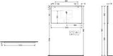 KLUDI LUMA LED-Spiegel 60x60 cm mit Entfeuchter – 6000 K, 980 Lumen, rund