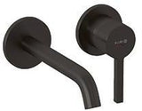 KLUDI NOVA FONTE Pura Waschtisch-Wand-Einhandmischer 180 Brushed Gold