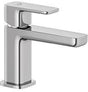 KLUDI RENON Waschtisch-Einhandmischer 85 mit Push-Open Ablaufgarnitur chrom