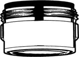 KLUDI s-pointer Luftsprudler AG M 24 x 1A Ersatzteil chrom – Sanitär-Armaturen Zubehör