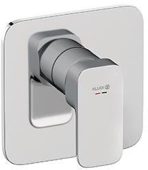 KLUDI RENON UP-Brause-Einhandmischer Feinbau-Set mit Funktionseinheit Chrom