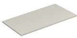 KLUDI ICOS Deckplatte 100,6 x 50,3 cm Mattweiß – Rechteckige Abdeckplatte aus MDF