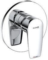 KLUDI PURE&SOLID Unterputz-Brause-Einhandmischer Feinbau-Set mit Funktionseinheit, Chrom