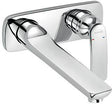 KLUDI BALANCE 2-Loch-Waschtisch-Einhandmischer Wandmontage 235 mm chrom