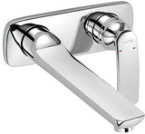 KLUDI BALANCE 2-Loch-Waschtisch-Einhandmischer Wandmontage 235 mm chrom