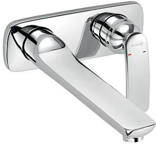 KLUDI BALANCE 2-Loch-Waschtisch-Einhandmischer Wandmontage 235 mm chrom