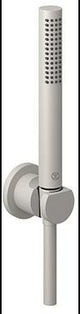 KLUDI NOVA FONTE Puristic Wannen-/Brause-Set 1S Matt Dove mit Handbrause und Brauseschlauch