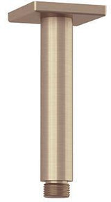 KLUDI A-QA Deckenauslass 150 mm eckige Rosette chrom – DN 15, G 1/2