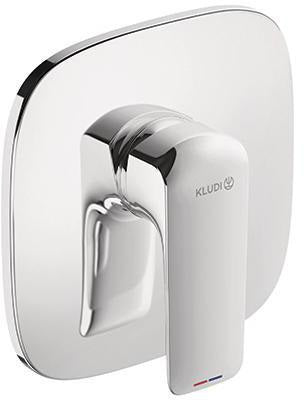 KLUDI AMEO UP-Brause-Einhandmischer Feinbau-Set chrom – Unterputz-Duscharmatur mit Keramik-Kartusche