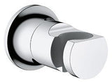 KLUDI NOVA FONTE Wand-Brausehalter DECO Chrom – Messing, verdeckte Befestigung