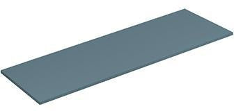KLUDI ICOS Deckplatte 160,8 x 50,3 cm Matt Light Dove – MDF Abdeckplatte