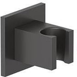 KLUDI A-QA Wandhalter edge starr Chrom – Brausehalter mit verdeckter Befestigung